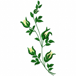 Flowers And Tree Embroidery Design 6 Flowers And Tree Embroidery Design 6